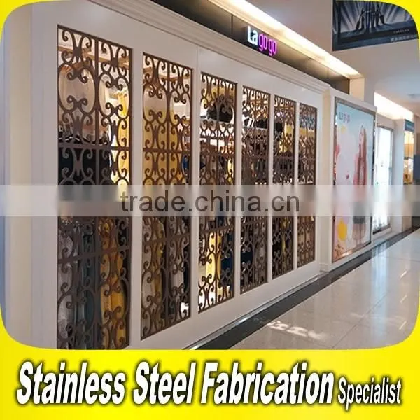 Customed Stainless Steel Decorative Movable Sound Proof Partition Wall photo-2