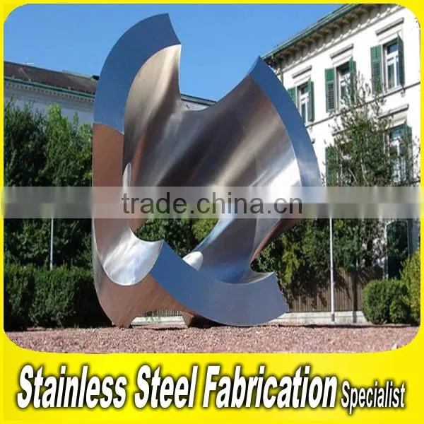 Abstract Sculpture Stainless Steel Sculpture Stand Sculpture photo-4