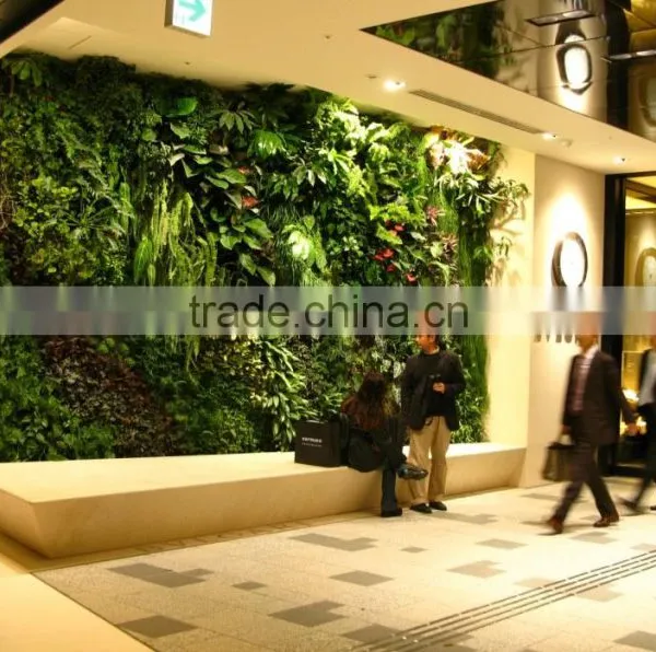 SJ0409009 Factory Wholesale Customized Plant Wall /making Design Plant Foliage Wall photo-4
