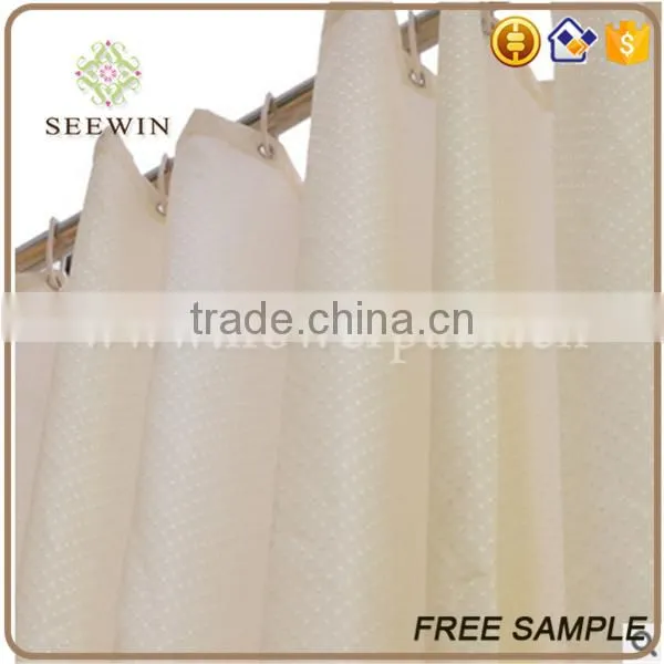 Whole Colored Waterproof Polyester Shower Curtains photo-2