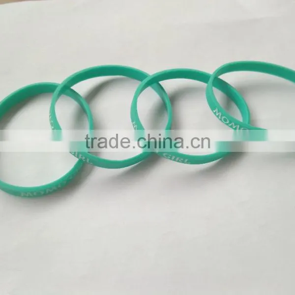 2016 Hot Sale Personalized Printed Silicone Bracelets With QR Code for Promotional Gift photo-2