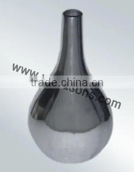 Cheap Metal Flower Clear Round Vase photo-4