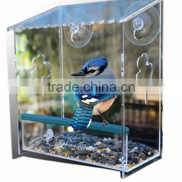 Acrylic Parrot Brid Feeder Display Rack photo-4