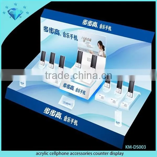 Acrylic Cellphone Accessories Counter Display