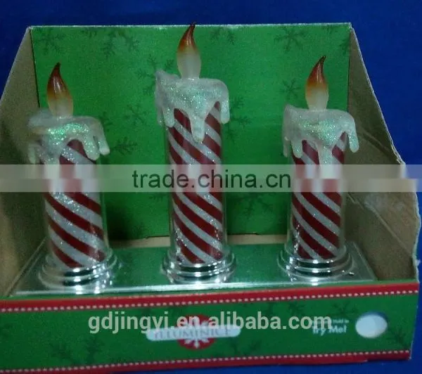 LED Light Acrylic Colorful Candle Table Decoration for 2015 photo-3