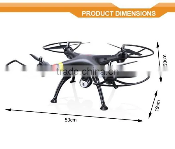 Hot Selling!!!2.4G 4CH 6-axle Real Time FPV Quadcopter Drone With HD Camera 2mp SYMA X8W photo-5