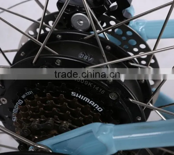 2017 Newly Design 26 Inch CE Approved Sand Beach Cruiser Electric Bike photo-5