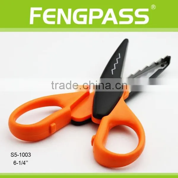 S5-1003 6.25 Inch 2Cr13 Stainless Steel Blade With Colorful Plastic Handle Kid Stationery photo-3