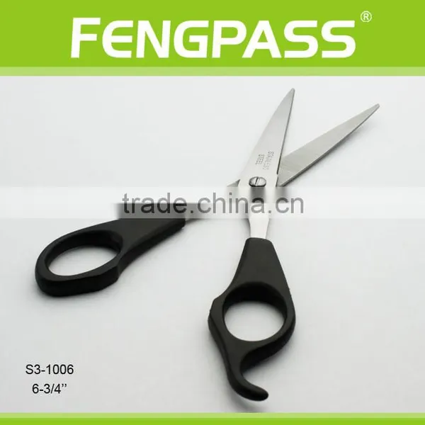 S3-1006 6-3/4" Inch 2CR13 Stainless Steel With ABS Handle Professional Stainless Steel Salon Hairdresser Scissors photo-3