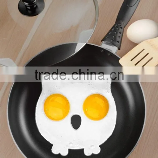 Unique Silicone Egg Cook Ring Owl Shaped Fried Egg Molds Pancake Maker photo-5