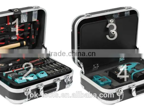 OK-Tools China Manufacturer Combination Tool Set With Cordless Screwdriver Set photo-3
