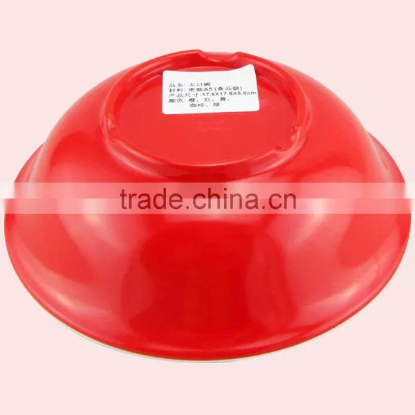 700ML Round Middle Size Melamine Noodle Salad Bowl photo-5