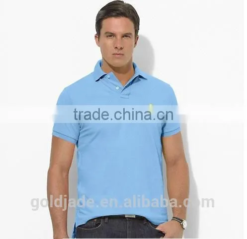 100%cotton Embroidered Short Sleeves Polo t Shirt for Men Polo Shirts Customized Logo photo-2