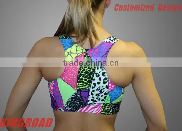 Wholesale Custom Hot Sex Womens Sport Bra photo-2