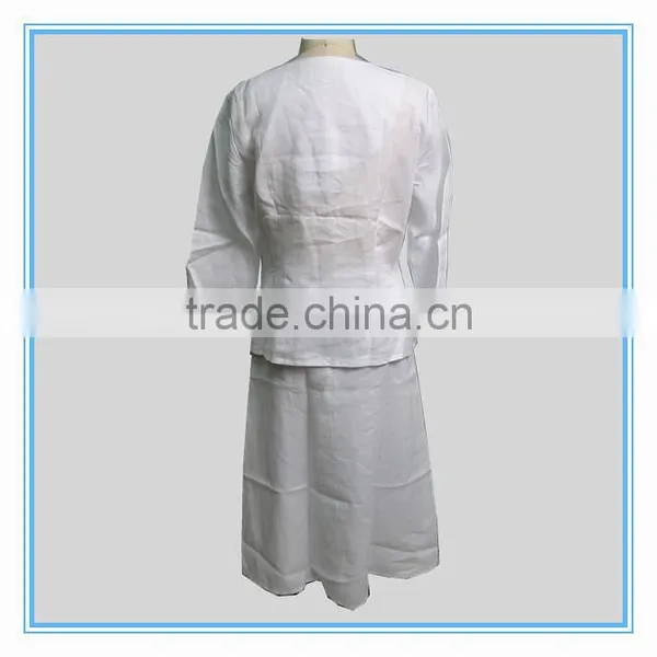New Arrival Spring Church Wear Ladies Suit Skirt And Blouse photo-2