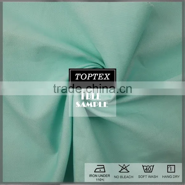 100% Cotton Dyed Peach Twill Fabric photo-2