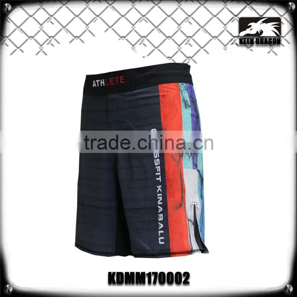 Mens Newest Polyester OEM Service Mma Shorts Wholesale and Retail photo-5