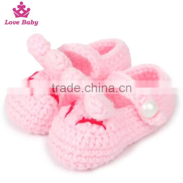 Top Sale Custom Crochet Baby Shoes Handmade Knited Baby Shoes LBS20151223-44 photo-3