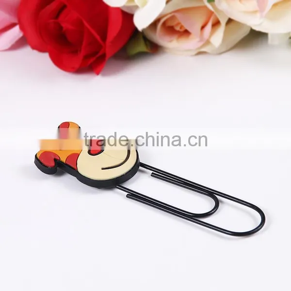 Cartoon Shape Paper Clip Customizable Planner Clip Silica Gel Planner Accessories photo-2