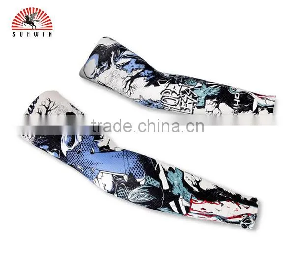 OEM ODM Outdoor Sport Protective Custom Full Sublimation Slimming Arm Sleeve photo-2
