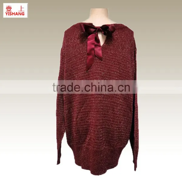 New Fashion Ladies Winter Knitted Sweater, Fashion Ladies Pullover Sweater photo-2