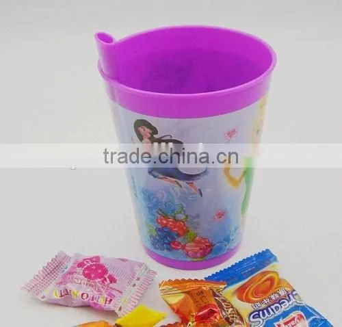 BPA Free Cheap Promotional Gifts/260ml Juice Drinking Bottle/Ice Cream Cup photo-3