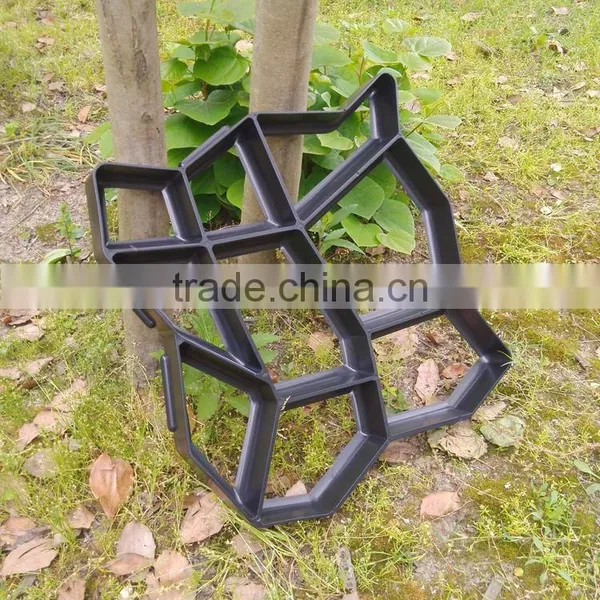 Popular Garden Path Plastic Concrete Pavement Mould DIY Garden Tools for Making a Pathway Pavement Pattern Maker photo-6