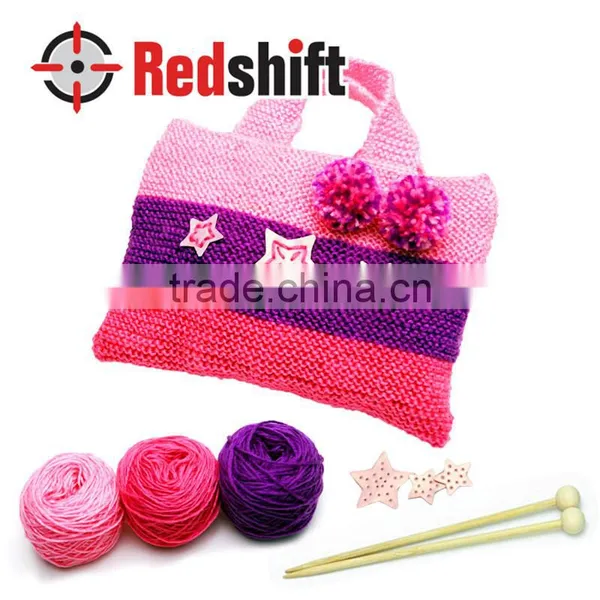 Arts & Crafts Kit Design Your Fashion Knitting Trendy Bag photo-2