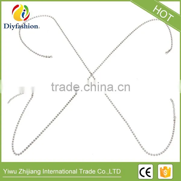 Fashion Hot Summer Sexy Long Diamond Body Chain Jewelry for Women photo-2