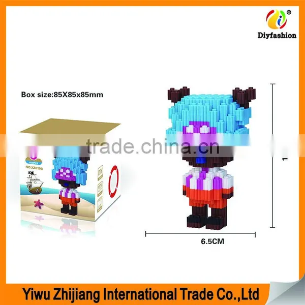 Hot Sale 3D Cartoon Figure Mode Mini Diamond Building Blocks Toys for Childrens Intelligence Development photo-3