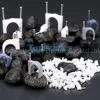 Double Nails Flat Cable Clips