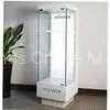 Tempered Wooden Display Stands , Purfume / Diamond Necklace Glass Display Cabinet