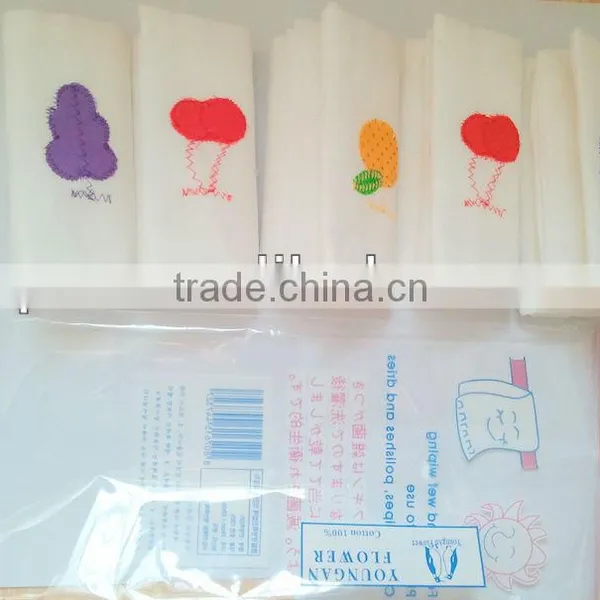 100% Cotton Gauze Towel Kitchen Cloth 38CM X 38CM 5pcs In Stock photo-4