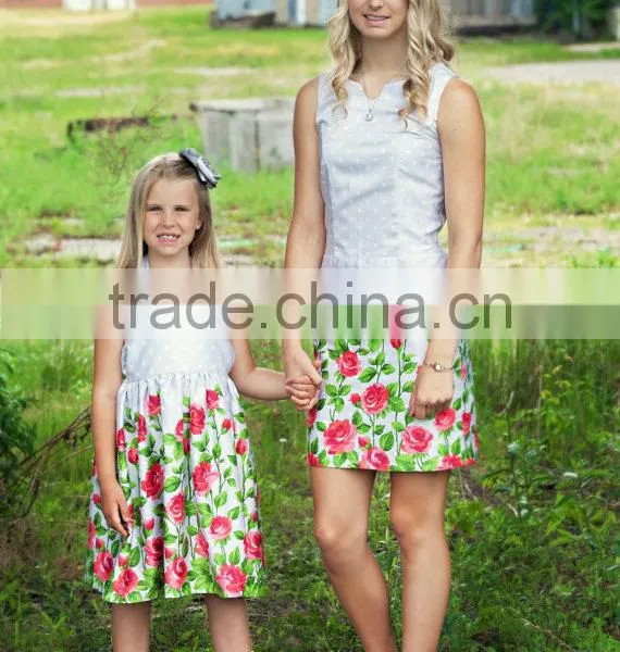 2015 New Products Mother Daughter Matching Clothes, Mother and Daughter, Mommy and me Clothes photo-2