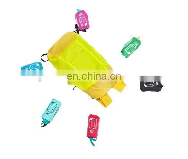 Wholesale Lightweight Polyester Folding Multifunctional Backpack With Customized Logo photo-2