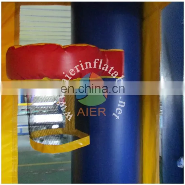 2017 Aier Inflatable Bouncers Sport Castle With Basketball Hoop/inflatable Jumping House for Sale photo-4