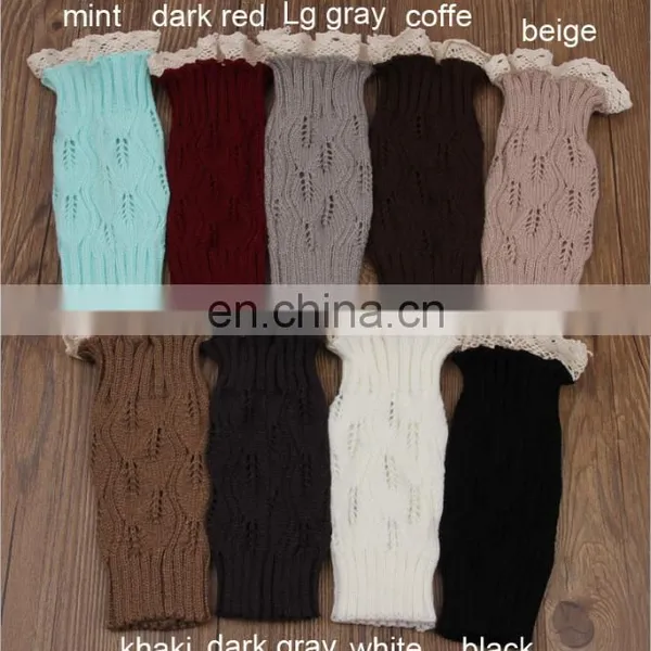 Hot Sale Europe Ladies Knitting Lace Legging photo-3