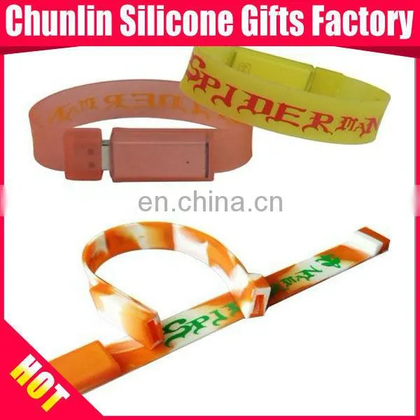 Silicone USB Bracelets photo-6