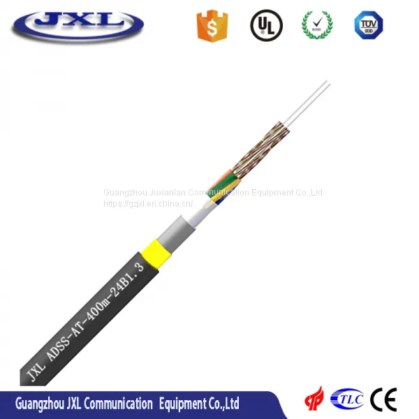 Wholesale Single Mode Fiber Optical Cable 2-144 Core ADSS Cable
