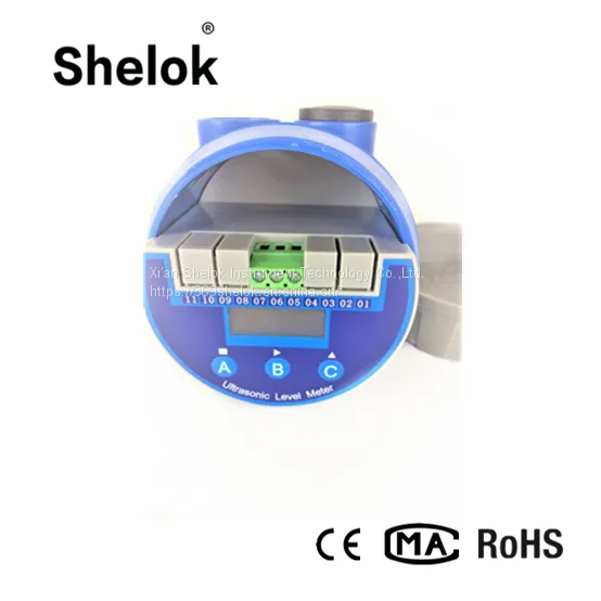 Liquid Tank 4-20mA Ultrasonic Level Meter Sensor photo-3