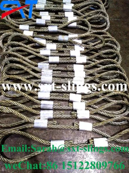 Ungalvanized Steel Wire Rope Slings Supplier 6x19+FC photo-2