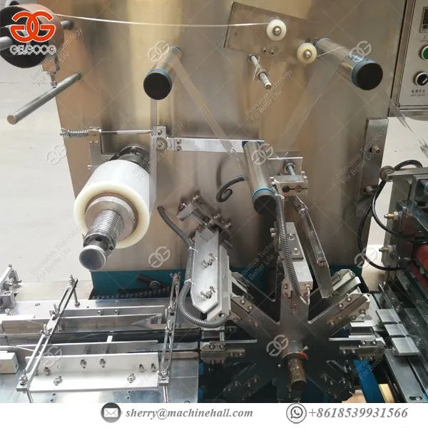 Chocolate Bar Wrapping Machine 4.5 Kw Cellophane Sealing Machine photo-2