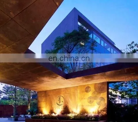 Corten Steel Sculpture Decoration for Villa Hotel Buildings photo-2