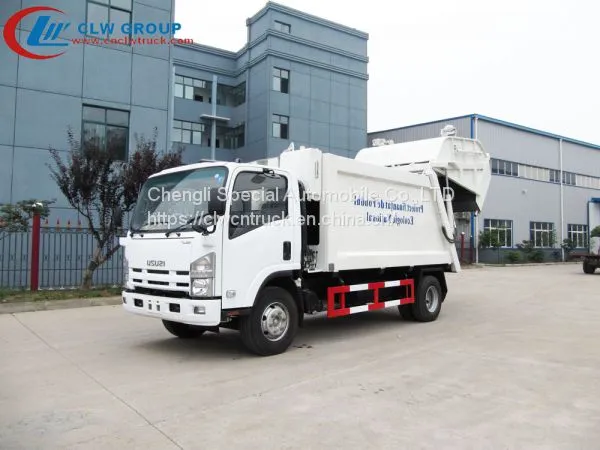 Factory Sale Good Quality ISUZU 8cbm Waste Truck
