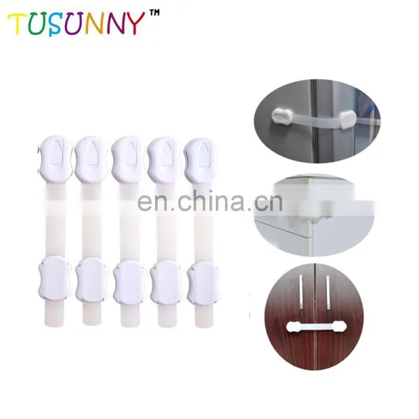 Wholesale High Quality Baby Safety Protection Plastic Adjustable Safety Lock photo-2