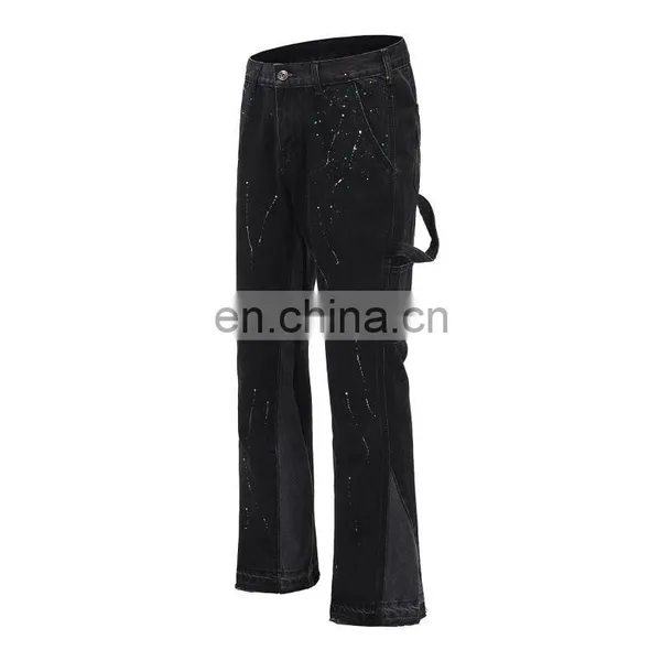 DiZNEW WHOLESALE BIKER LOOSE STRAIGHT SLIM FIT BIKER JEANS MEN photo-3
