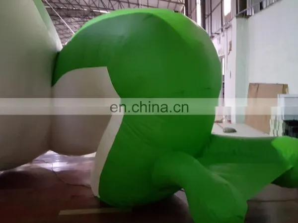 Commercial Use Advertising Inflatable Green Frog Mascot With Logo Printing for Business Display photo-4