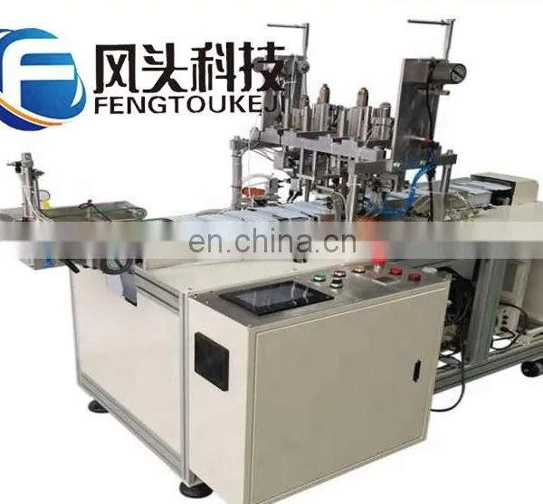 Fully Automatic Mask Earloop Ultrasonic Spot Welder 3 Ply Ultrasonic Mask Making Machine Part photo-2