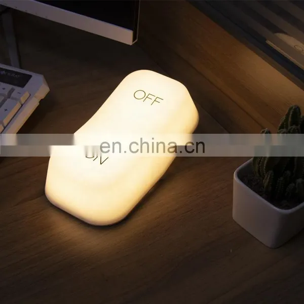 2020 Modern Sensor ON-OFF Table Lamp USB Charging LED Night Light for Bedroom Bathroom Kitchen photo-3