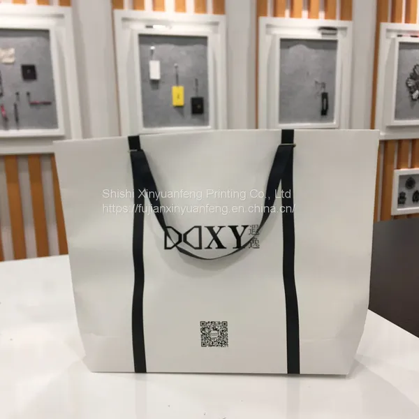 Custom Kraft Paper Bag for Clothing Shopping Gift photo-3
